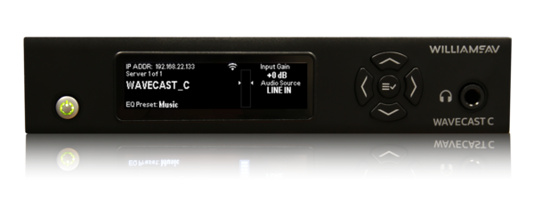 WIFI ASSISTIVE LISTENING SYSTEM W/ 6 WAV PRO WIFI WFR2N RECEIVERS, 1 WFT5C TRANSMITTER & ACCESSORIES